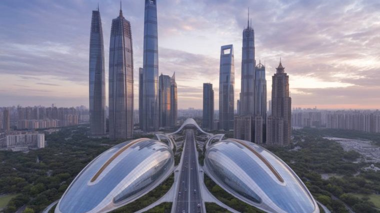 Futuristic city in China you have to see to believe